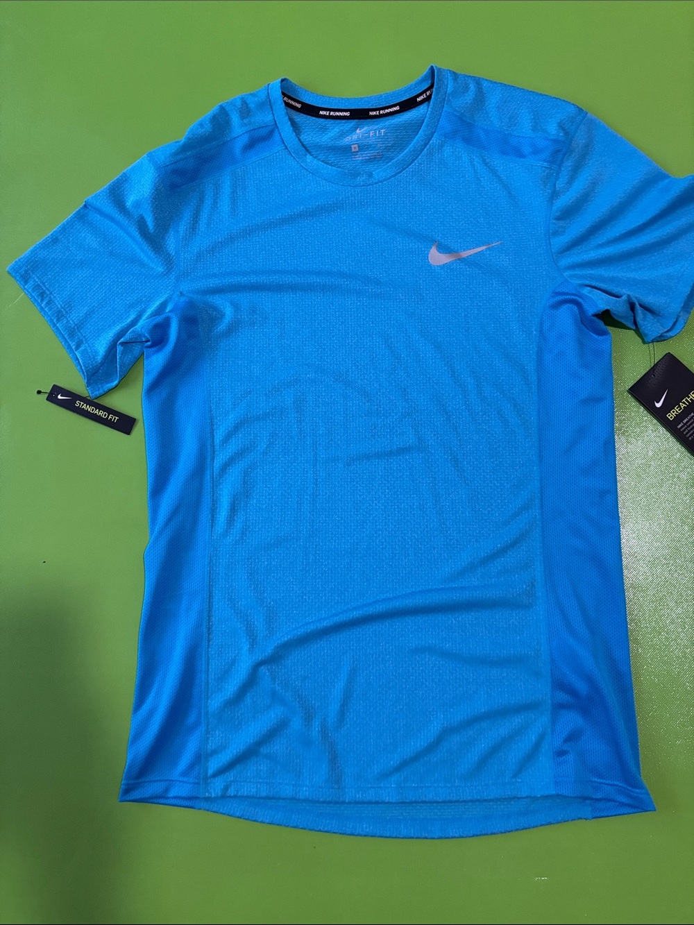 Nike Women’s Short Sleeve Dri-FIT Tee — Bright Blue